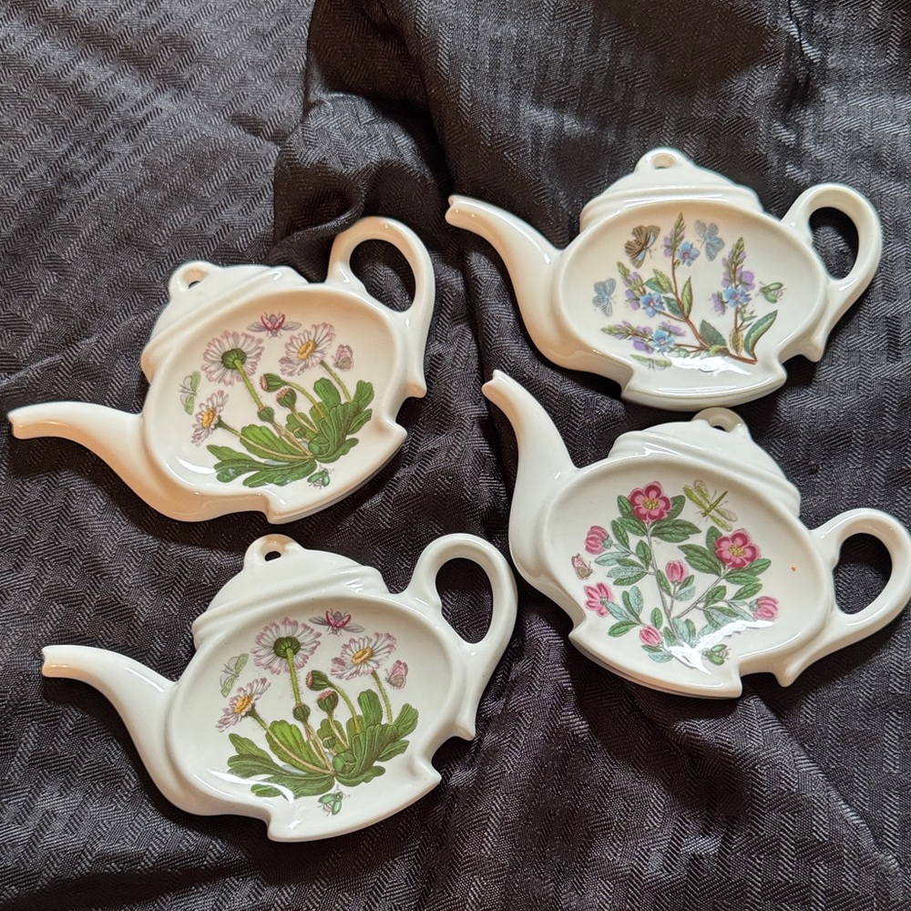 4 Tea bag holder Portmerion